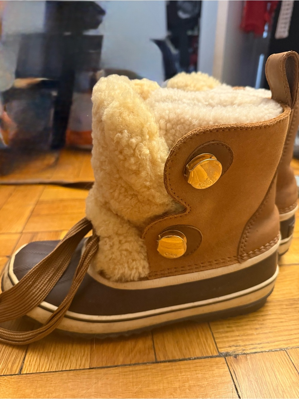 Sorel x Chloe winter boots